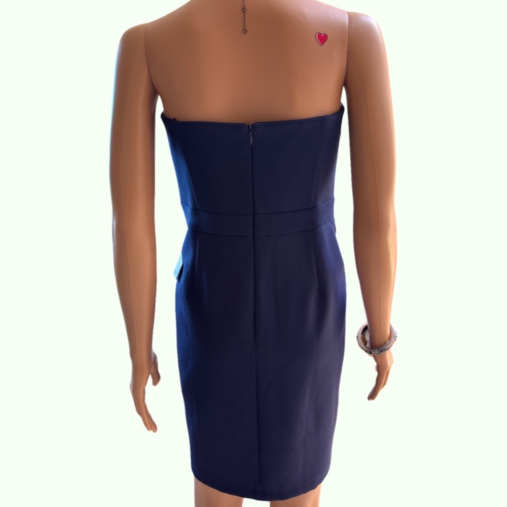 Adelyn Rae Midnight Blue Strapless Dress NWT Medium - Picture 3 of 9